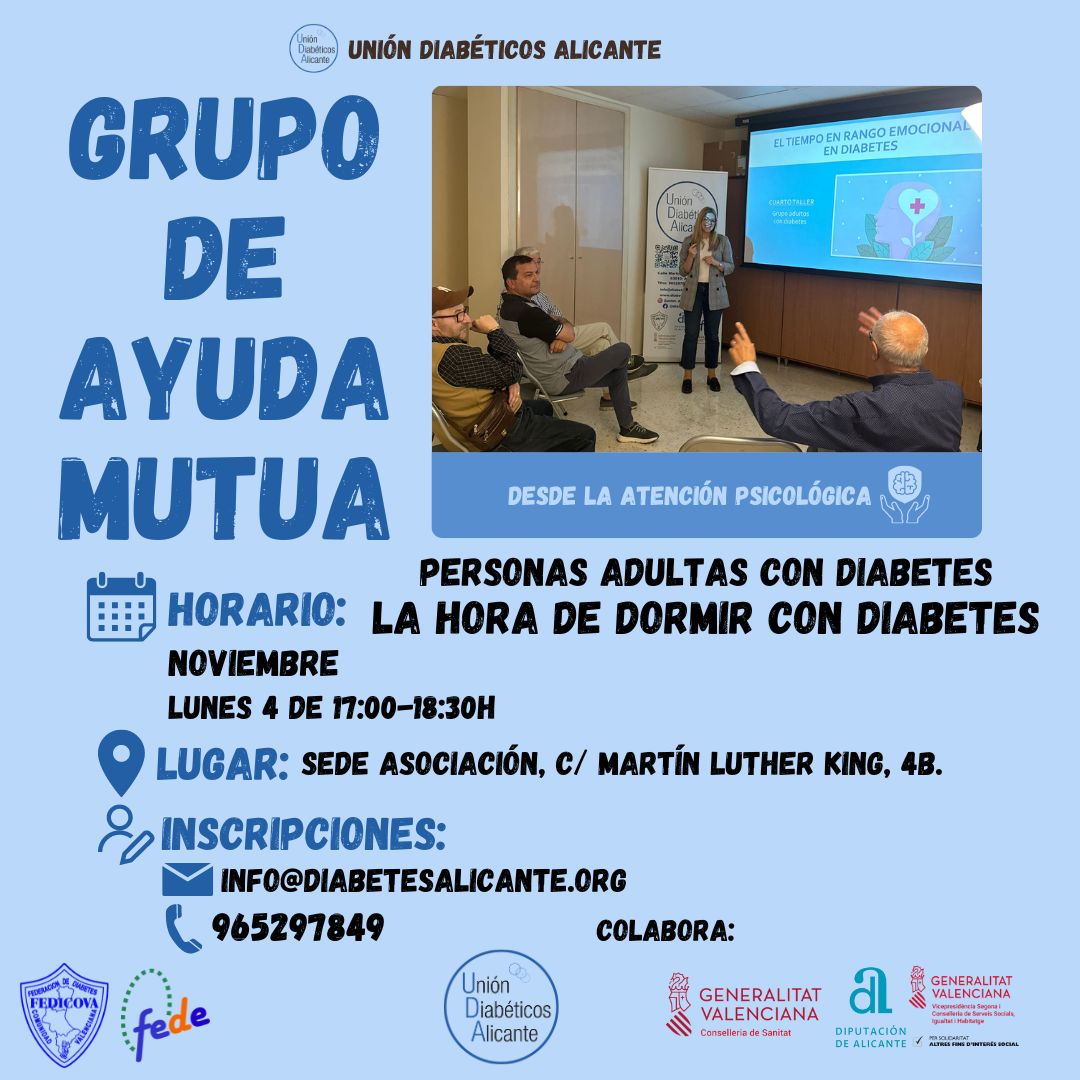 La hora de dormir con diabetes